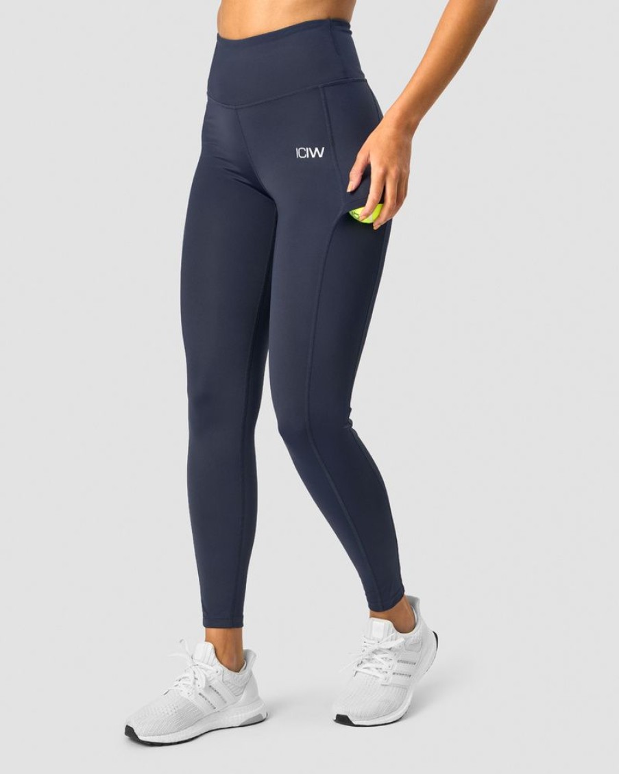 Dame ICIW Tights & Leggings | Training Tights Navy