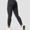 Dame ICIW Tights & Leggings | Rush Seamless Tights Graphite