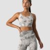 Dame ICIW Sport-Bh | Define Seamless Tie Dye Sports Bra Grey