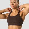 Dame ICIW Sport-Bh | Stride Sports Bra Dark Brown