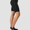 Dame ICIW Shorts | Ultimate Training Logo Biker Shorts Black