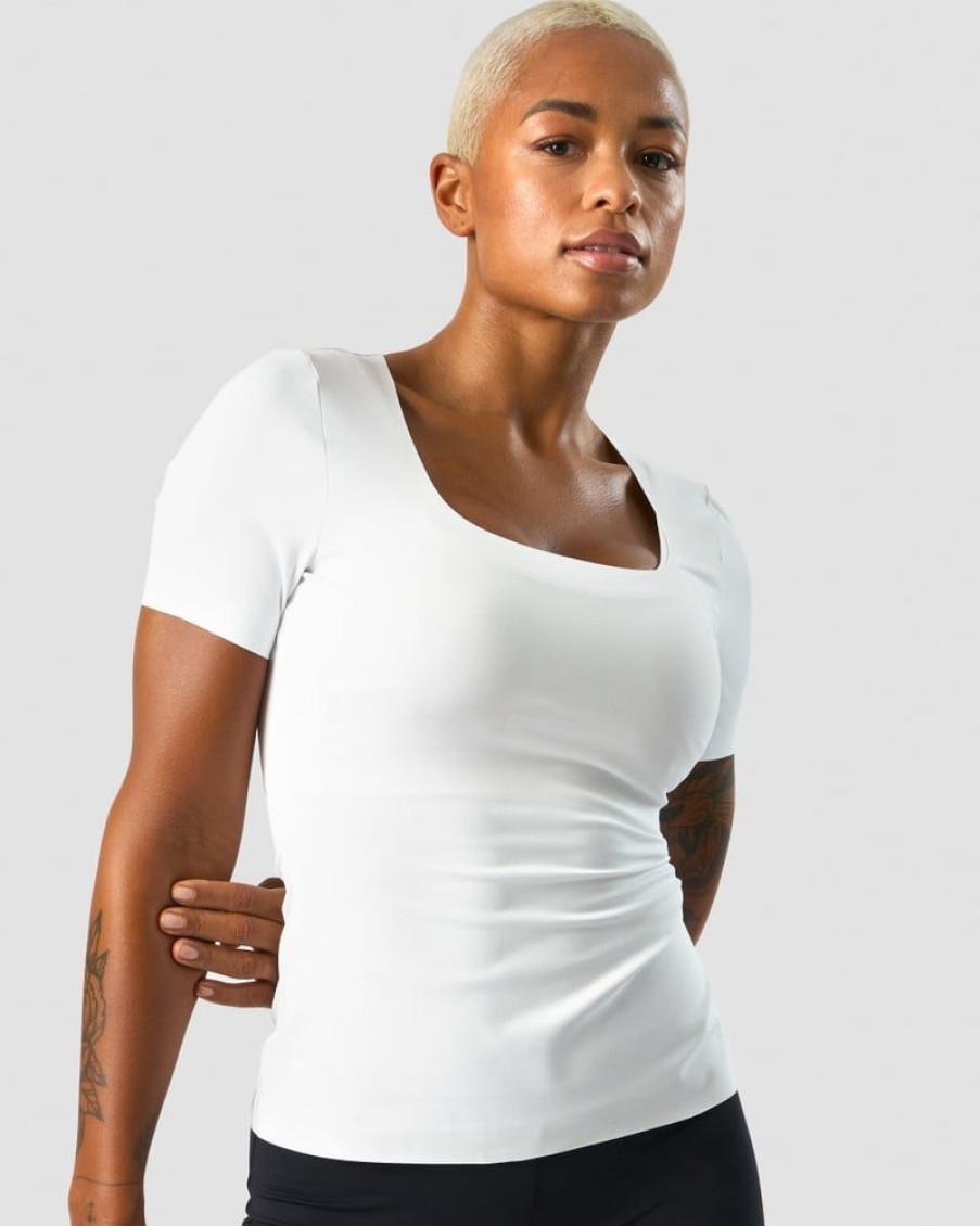 Dame ICIW T-Shirts | Nimble Soft T-Shirt White