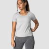 Dame ICIW T-Shirts | Everyday Tech T-Shirt Wmn Lt Grey