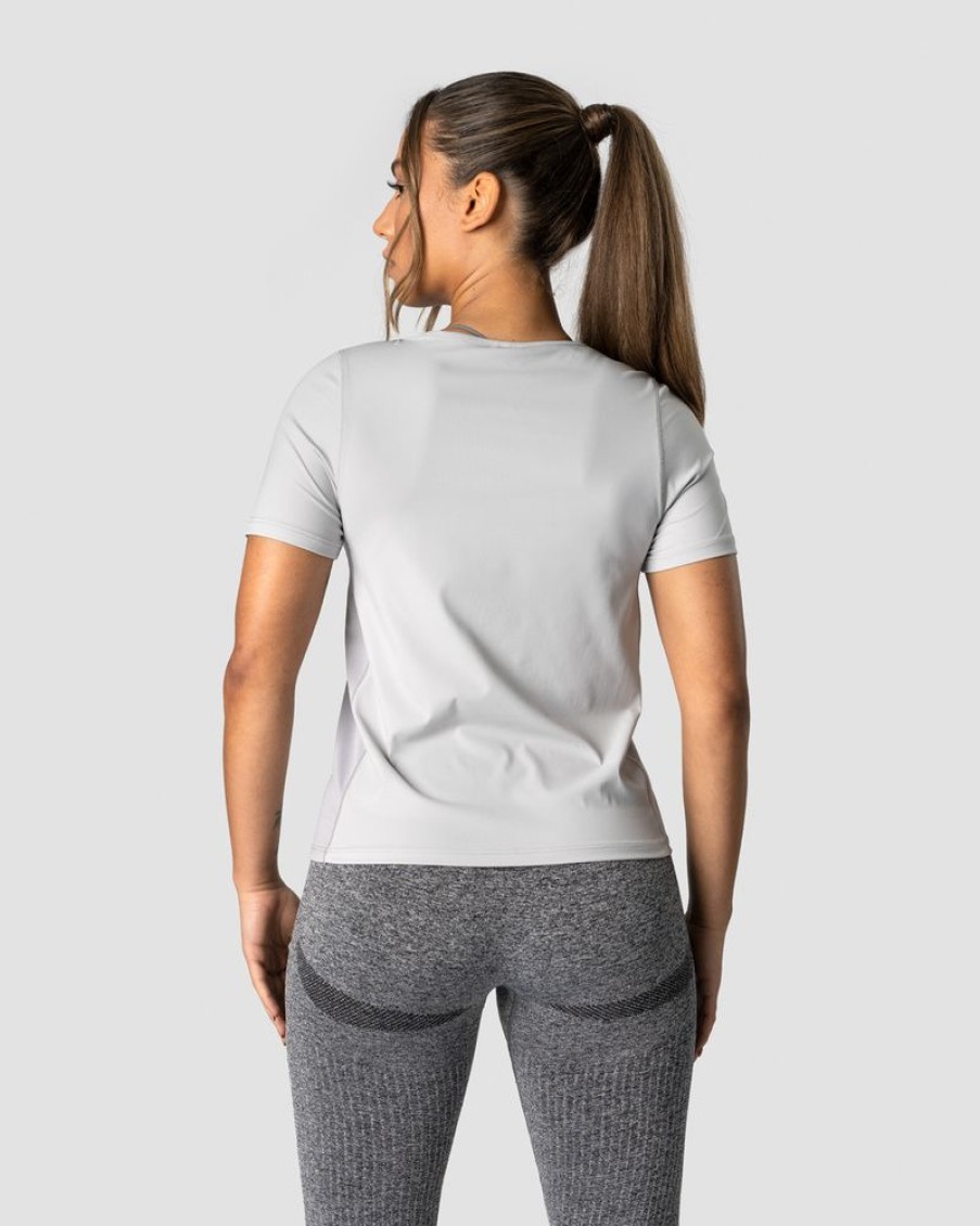 Dame ICIW T-Shirts | Everyday Tech T-Shirt Wmn Lt Grey