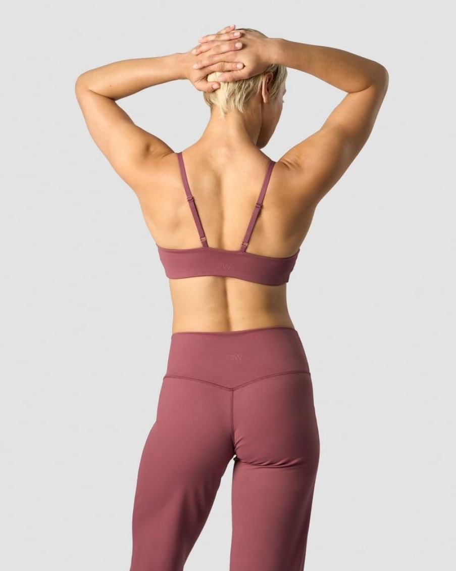 Dame ICIW Sport-Bh | Nimble Adjustable Sports Bra Wild Berry