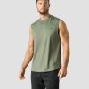 Herre ICIW T-Skjorter | Stride Sleeveless T-Shirt Men Sea Green