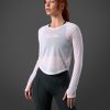 Dame ICIW Langermet | Reboot Mesh Long Sleeve White