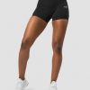 Dame ICIW Shorts | Classic V-Shape Tight Shorts Black Wmn