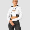 Dame ICIW Langermet | Ultimate Training Cropped Hoodie White