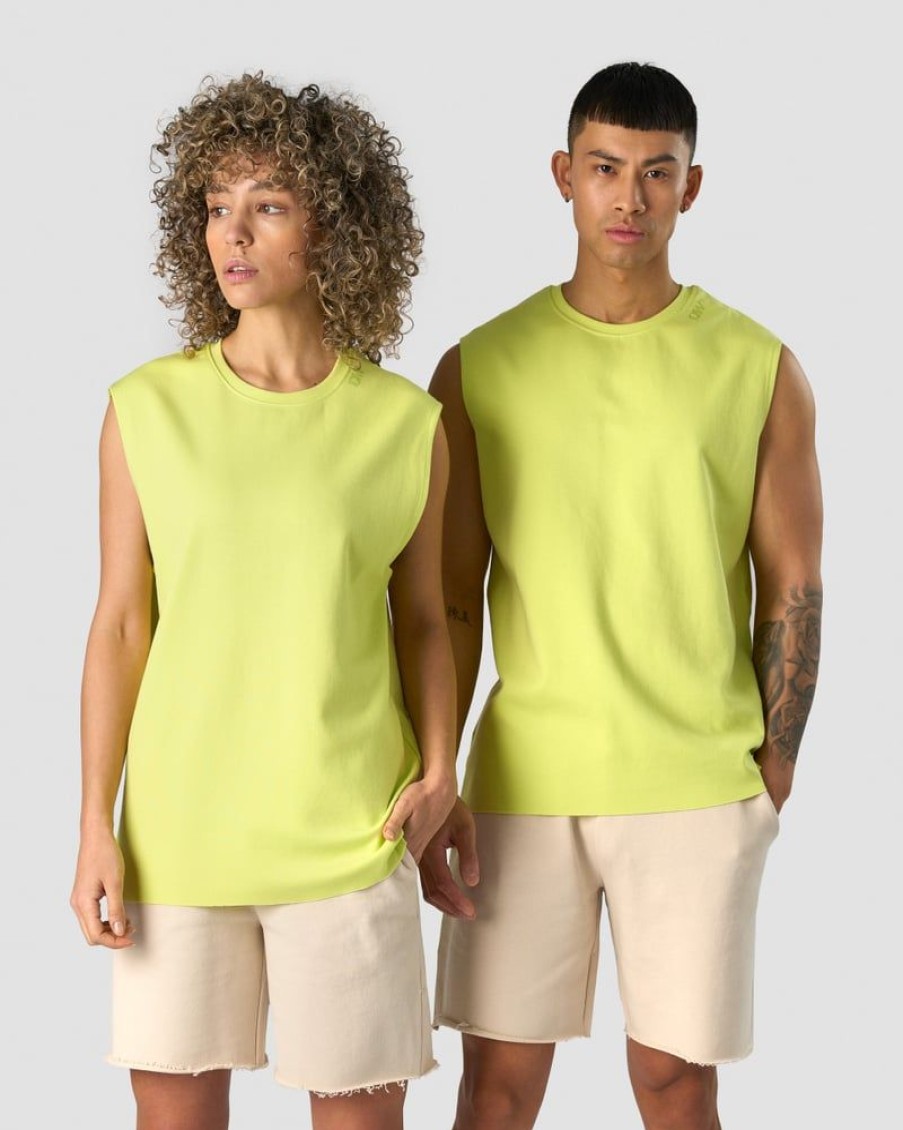 Dame ICIW Topper | Unified Sleeveless T-Shirt Yellow