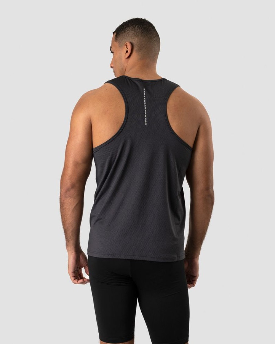 Herre ICIW Singleter | Lightweight Training Tank Top Graphite Men