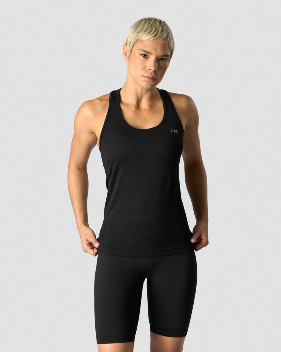 Dame ICIW Seamless | Everyday Seamless Tank Top Black