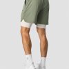 Herre ICIW Shorts | Stride 2-In-1 Shorts Men Sea Green