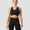 Dame ICIW Sport-Bh | Rush Seamless Sports Bra Black