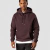 Herre ICIW Langermet | Everyday Hoodie Side Logo Men Burgundy