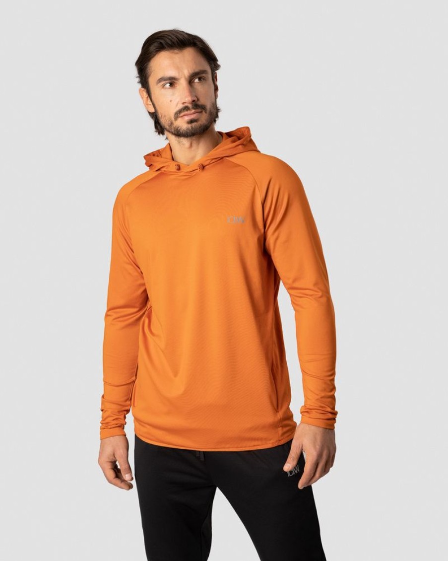 Herre ICIW Hoodie | Ultimate Training Hoodie Burnt Orange