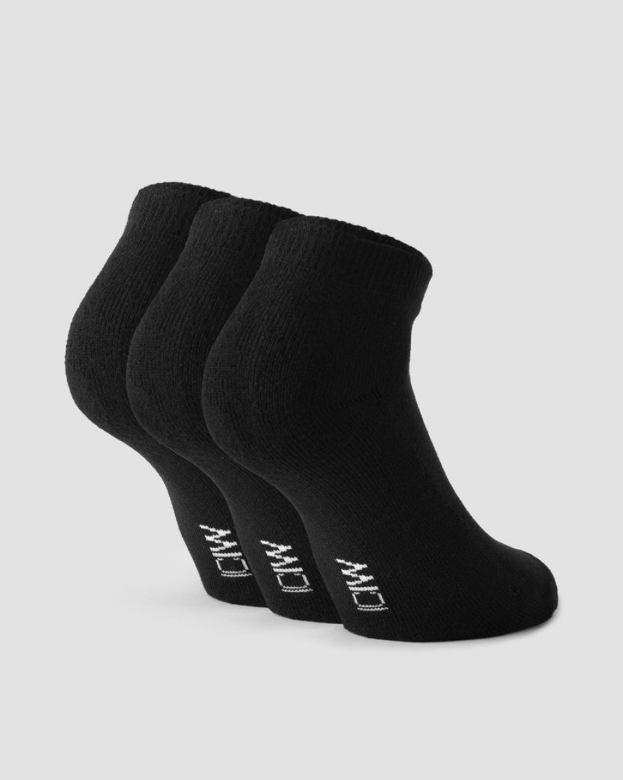 Dame ICIW Sokker | Ankle Socks 3-Pack Black