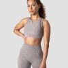 Dame ICIW Sport-Bh | Queen Mesh Icon Sports Bra Khaki Melange