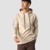 Herre ICIW Langermet | Stride Hoodie Men Beige