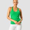 Dame ICIW Topper | Smash 2-In-1 Tank Top Bright Green