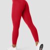 Dame ICIW Tights & Leggings | Define Seamless Scrunch Tights Red