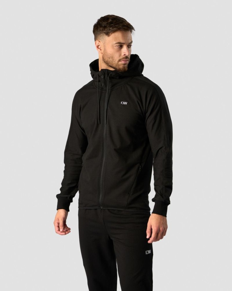 Herre ICIW Langermet | Activity Hoodie Black Men