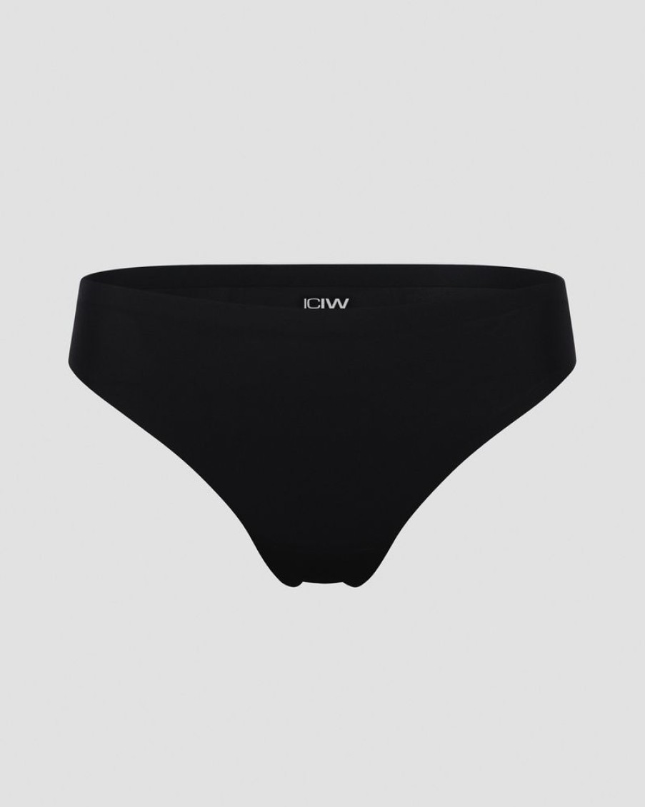 Dame ICIW Undertoy | Invisible Thong Black