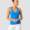 Dame ICIW Topper | Smash 2-In-1 Tank Top Cobalt Blue