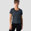 Dame ICIW T-Shirts | Stride T-Shirt Wmn Navy