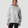 Dame ICIW Langermet | Everyday Hoodie Wmn Light Grey Melange