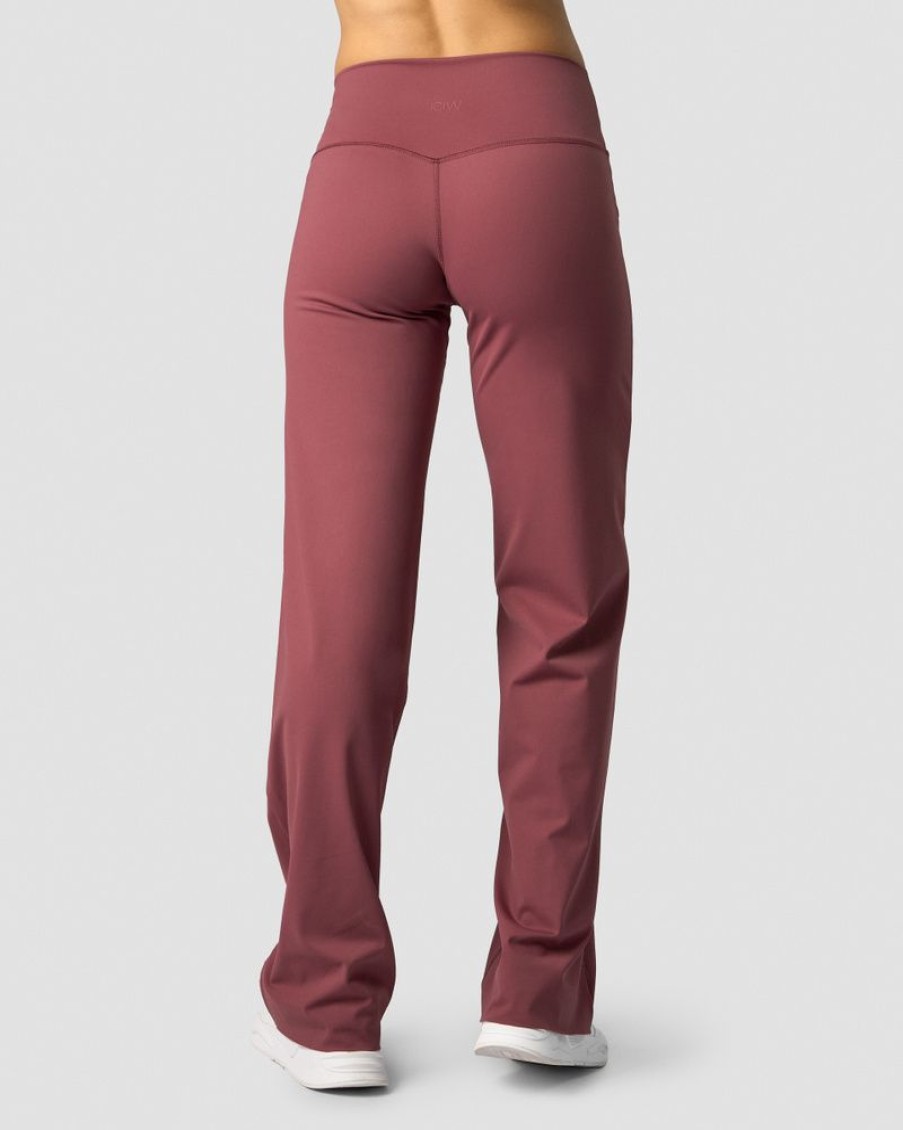 Dame ICIW Bukser | Nimble Straight Leg Pants Wild Berry