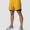 Herre ICIW Shorts | Mercury 2-In-1 Shorts Mustard