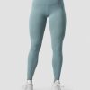 Dame ICIW Tights & Leggings | Classic V-Shape Tights Tall Steel Blue