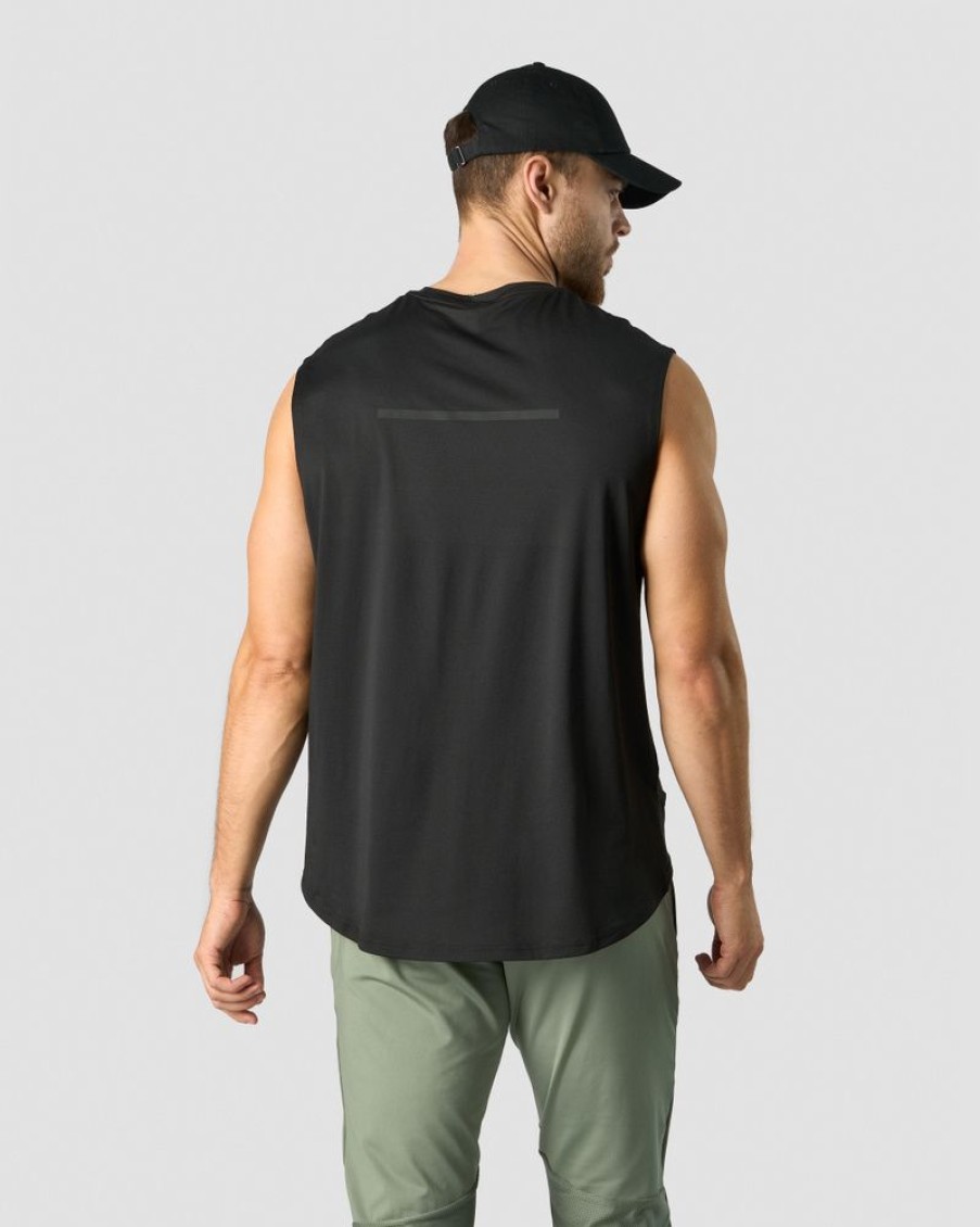 Herre ICIW T-Skjorter | Stride Sleeveless T-Shirt Men Black