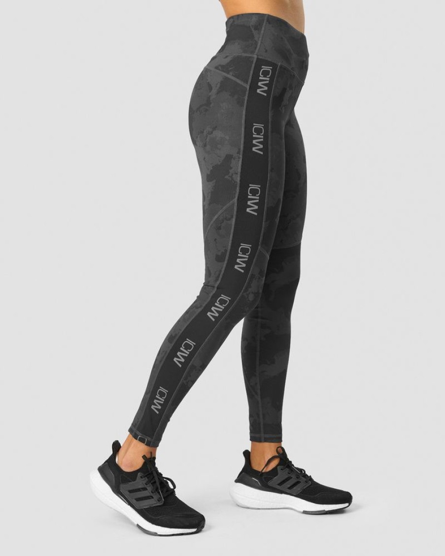 Dame ICIW Tights & Leggings | Ultimate Training Tights Wmn Black Camo