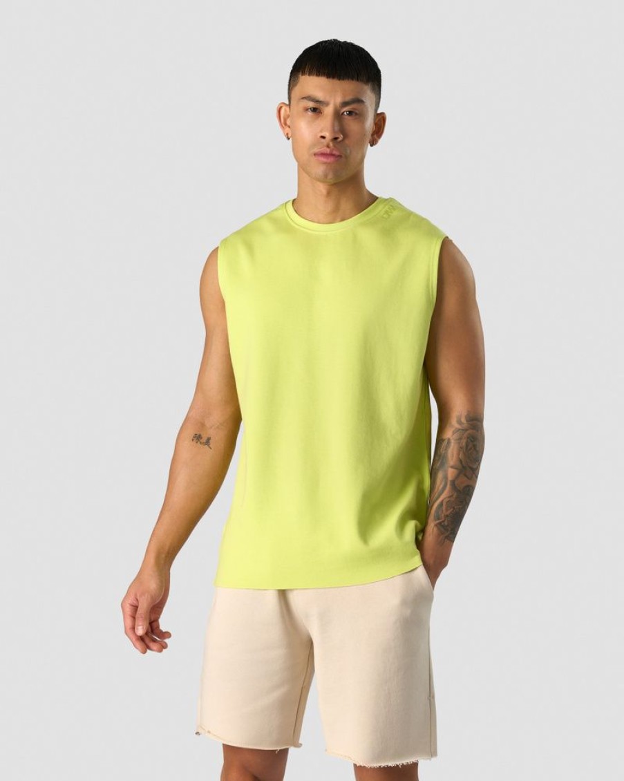 Dame ICIW Topper | Unified Sleeveless T-Shirt Print Yellow