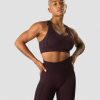 Dame ICIW Sport-Bh | Rush Seamless Sports Bra Burgundy