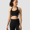 Dame ICIW Sport-Bh | Ultimate Training Sports Bra Black/Black