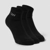 Dame ICIW Sokker | Training Half Socks 3-Pack Black