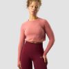 Dame ICIW Langermet | Define Cropped Adjustable Long Sleeve Dk Rose