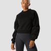 Dame ICIW Langermet | Everyday Cropped Crewneck Black