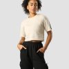 Dame ICIW T-Shirts | Stance Cropped T-Shirt Wmn Beige