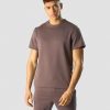 Herre ICIW T-Skjorter | Revive Heavy T-Shirt Men Dusty Brown