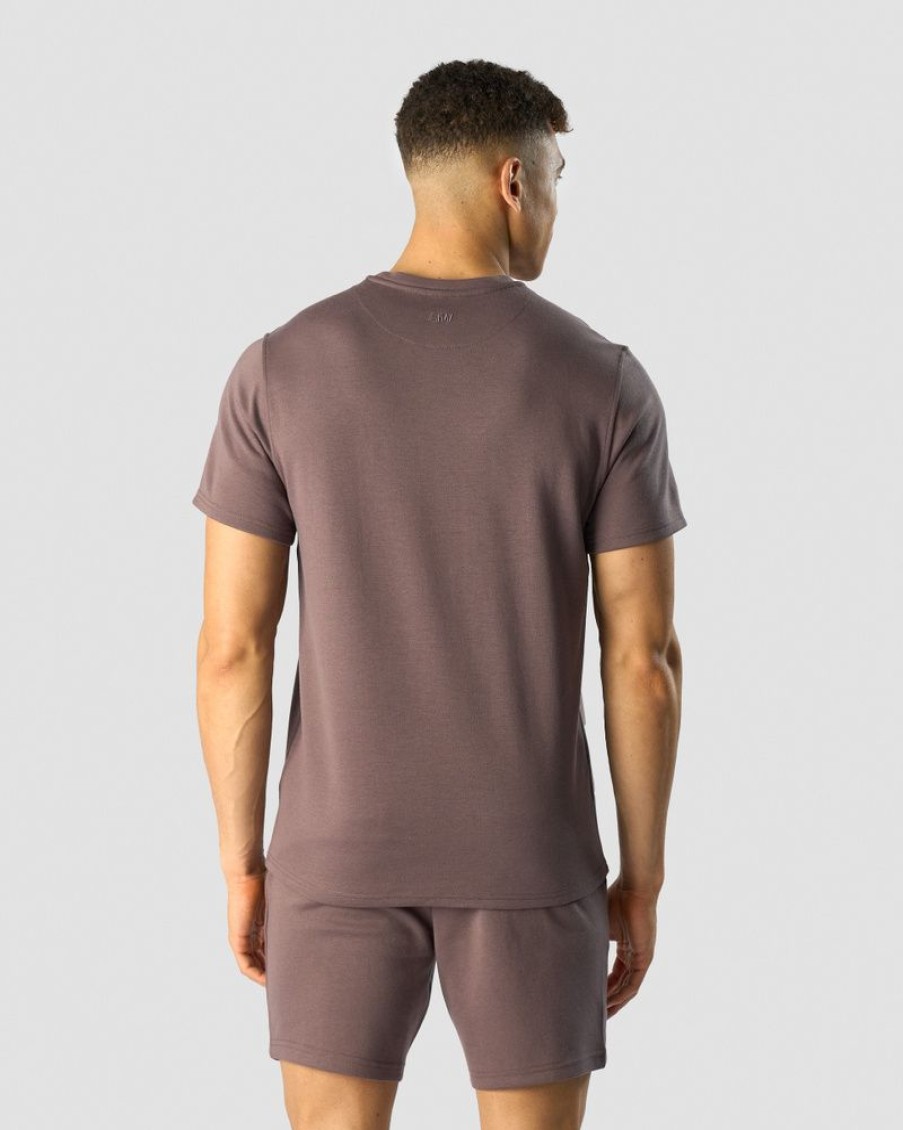 Herre ICIW T-Skjorter | Revive Heavy T-Shirt Men Dusty Brown