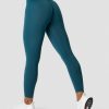 Dame ICIW Tights & Leggings | Define Seamless Scrunch Tights Dk Teal