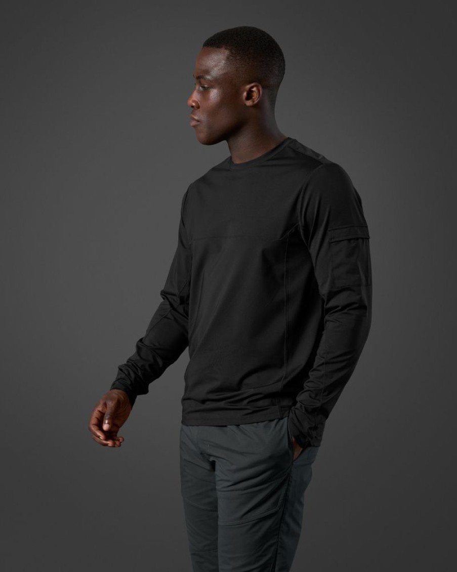 Herre ICIW Langermet | Reboot Long Sleeve Men Black