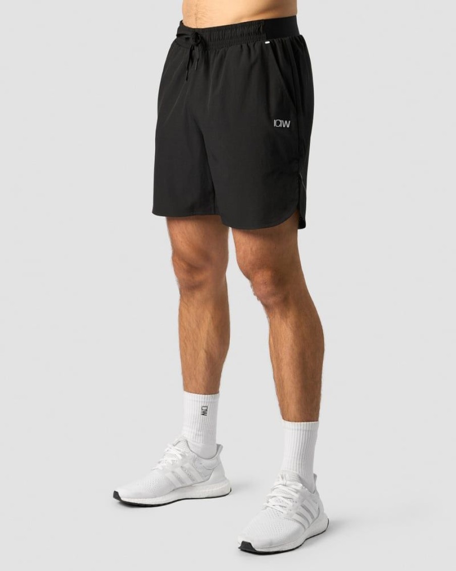 Herre ICIW Shorts | Competitor Shorts Black/White Men