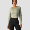 Dame ICIW Langermet | Nimble Cropped Ls Light Sage Green