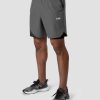 Herre ICIW Shorts | Smash Padel 2-In-1 Shorts Dark Grey/Black Men