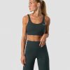 Dame ICIW Sport-Bh | Nimble Sports Bra Dark Green